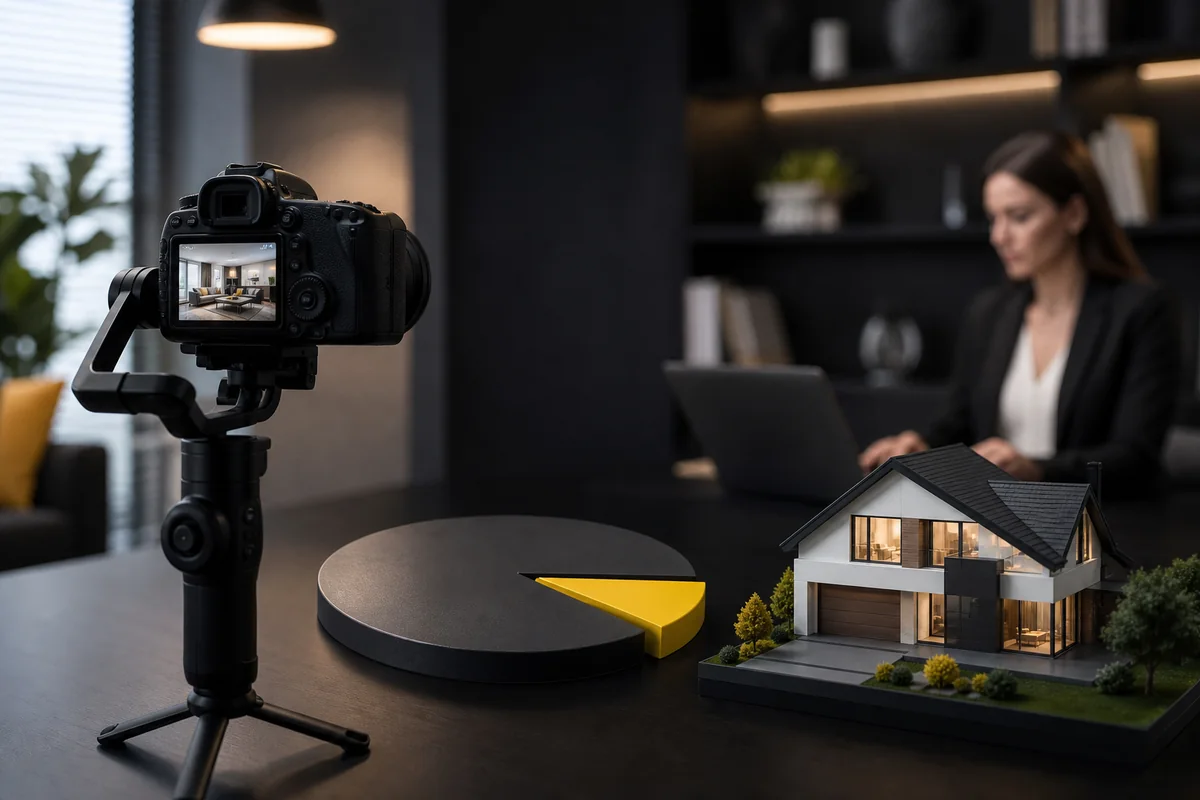 Only 9% of realtors create videos for listings (ReSimpli)