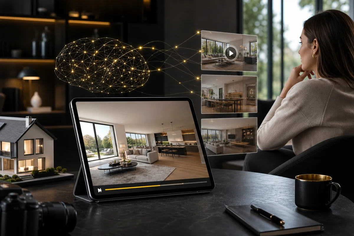 90% of users say videos help influence their purchase decisions (ReSimpli)