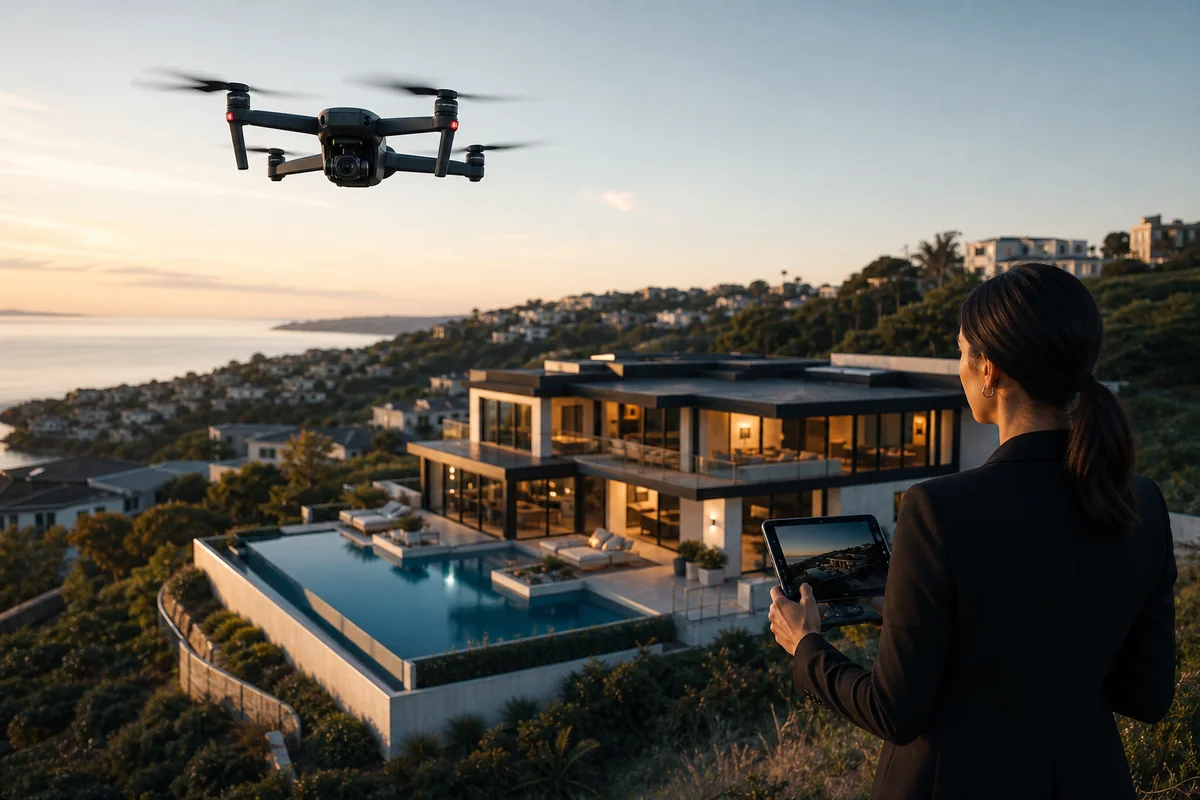 2. Drone Footage in Listing Videos