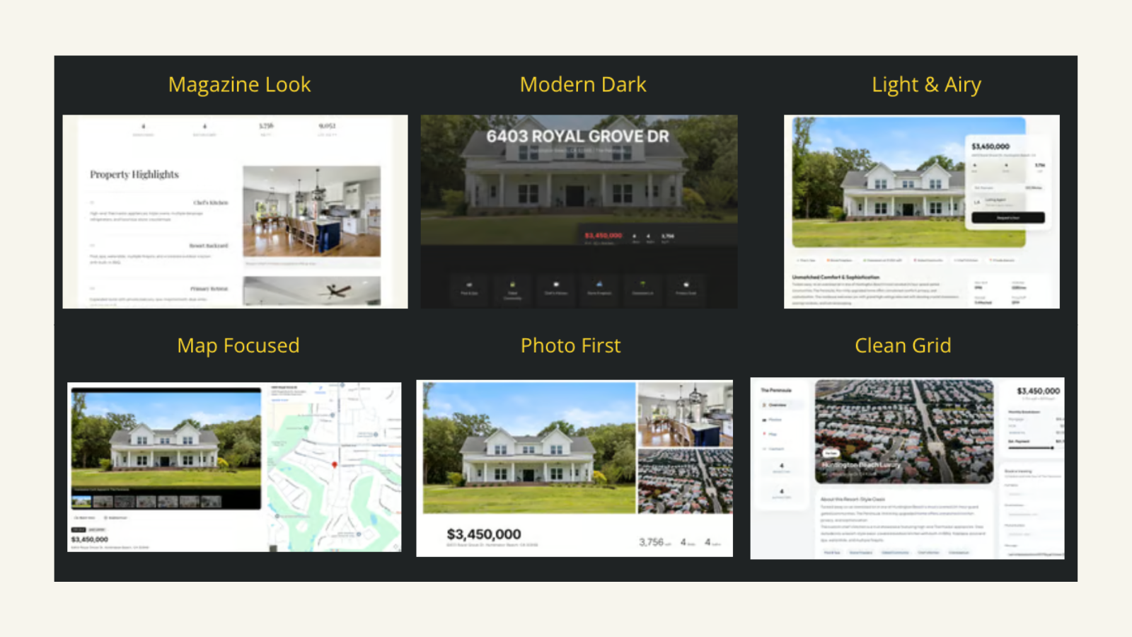 AI video landing page design