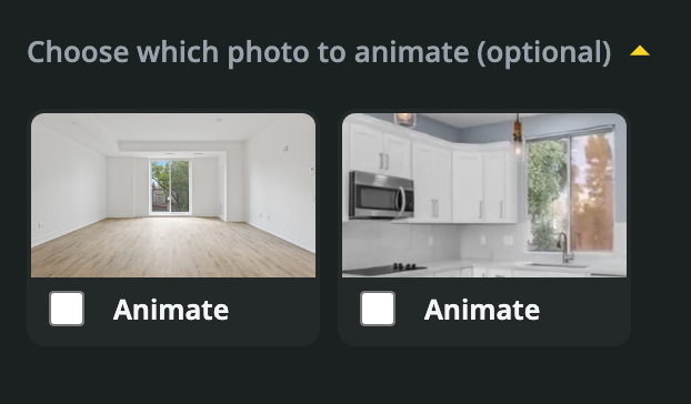 Choose exactly which views receive an animation