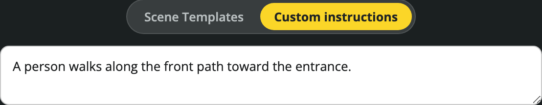 Describe the activity you want to show