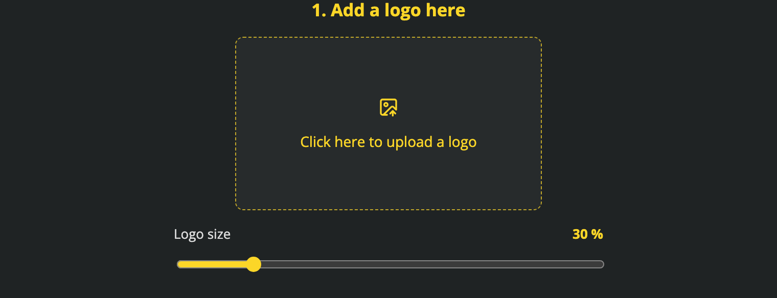 Start with your logo