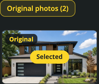 Find the original photo in the scene’s history