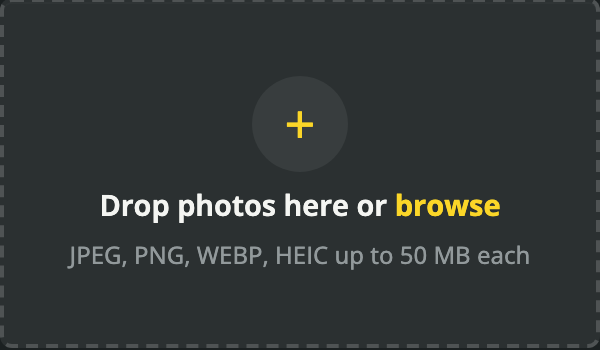 Upload your own property photos