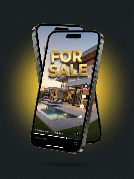 Automated social media edit with 3D text